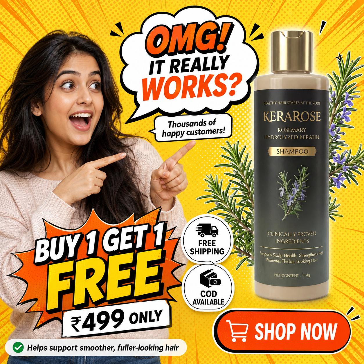 Japanese Kerarose Rosemary Shampoo product reveal